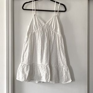 Wild Fable White mini dress size medium